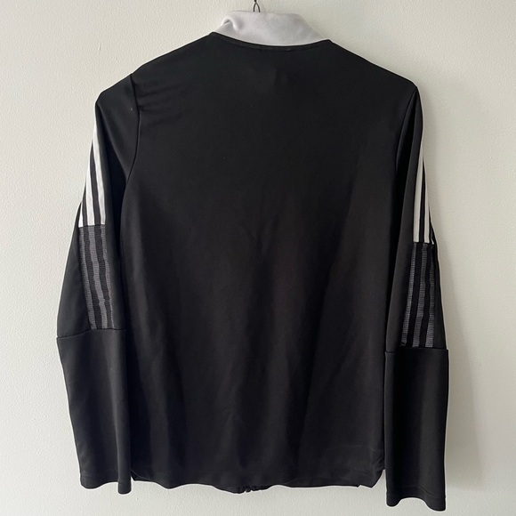 Adidas Tiro Black & White Full Zip Training Jacket M Medium - Picture 8 of 15